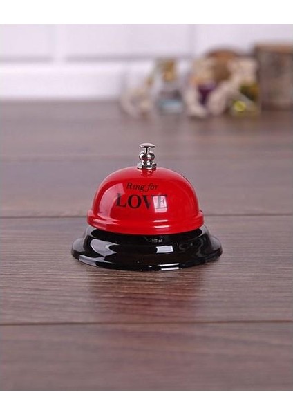Büro Ev Ofis Hediyesi Için Dekoratif Masaüstü Ring For Love Resepsiyon Zili modelleri