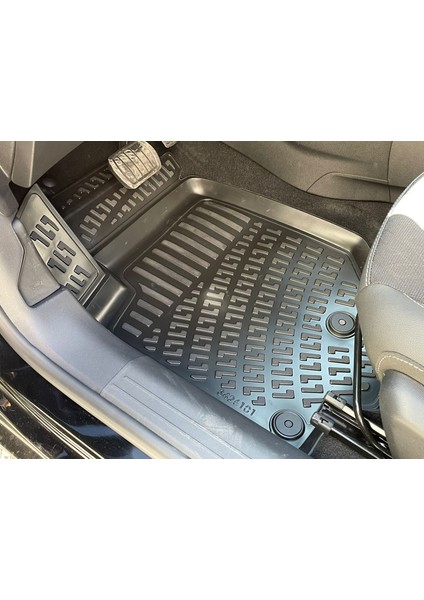 Opel Corsa F 3D Siyah Havuzlu Paspas 2019 ve Sonrası modelleri