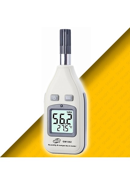 Benetech GM1362 Mini Taşınabilir Nem ve Sıcaklık Ölçer