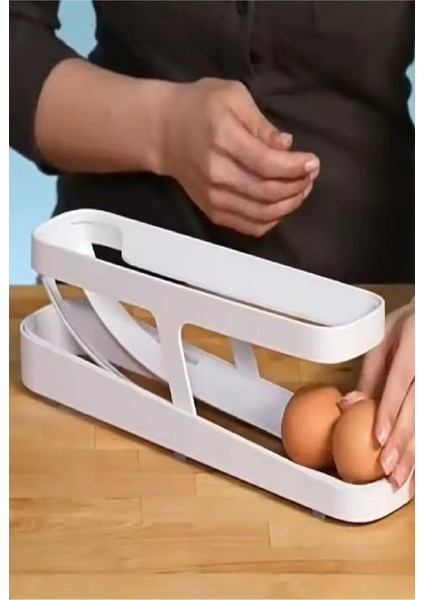 Büro Ev Ofis Buzdolabı Için 2kat 14BÖLME Yumurta Saklama Organizeri modelleri