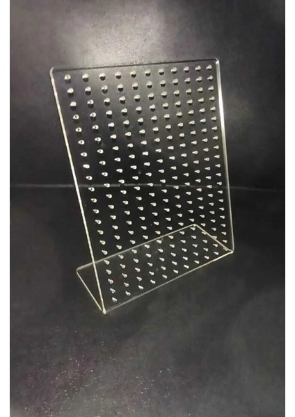 Şeffaf Takı ve Küpe Standı, 18CM x 13CM, Şık ve Düzenli Saklama. modelleri
