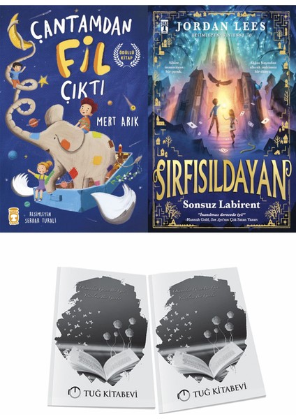 Çantamdan Fil Çıktı ve Sonsuz Labirent Sırfısıldayan 1 + Hediyeli