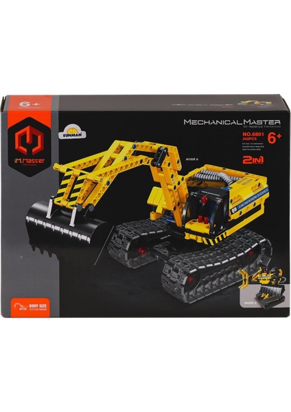 6801 Imm Mekanik Master Blokları Kepçe 2ın1 342 Parça
