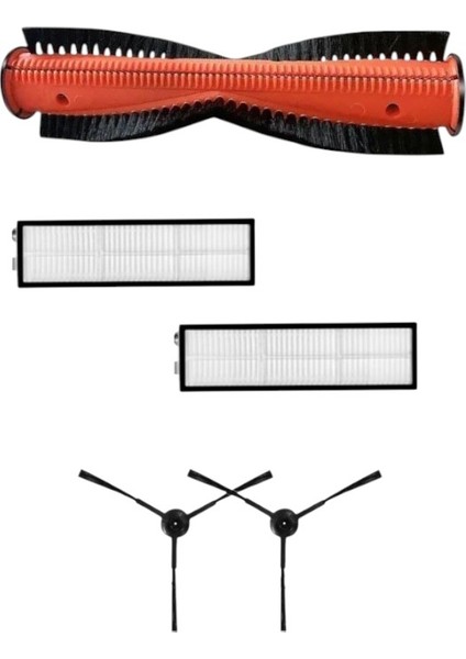 Xiaomi Vacuum Mop S10T (STFCR01SZ) Robot Süpürge Uyumlu 5'li Yedek Parça Seti