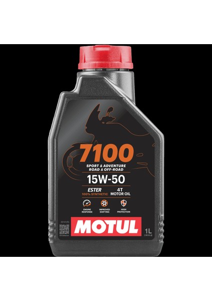 7100 15W-50 4t Motosiklet Motor Yağı 1 Lt