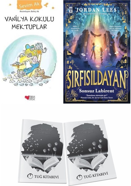 Vanilya Kokulu Mektuplar ve Sonsuz Labirent Sırfısıldayan 1 + Hediyeli