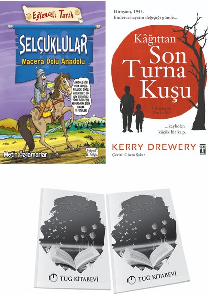 Selçuklular Macera Dolu Anadolu ve Kağıttan Son Turna Kuşu + Hediyeli