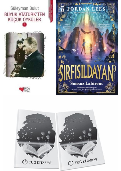 Büyük Atatürk'ten Küçük Öyküler 1 ve Sonsuz Labirent Sırfısıldayan 1 + Hediyeli