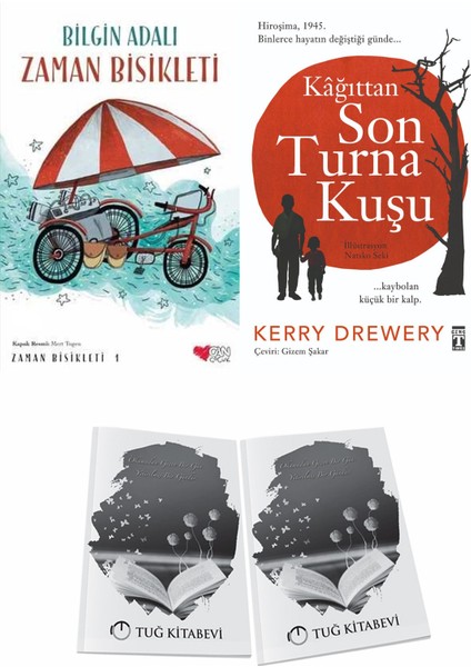 Zaman Bisikleti 1 ve Kağıttan Son Turna Kuşu + Hediyeli