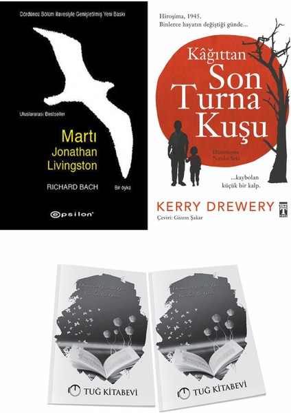 Martı Jonathan Livingston ve Kağıttan Son Turna Kuşu + Hediyeli