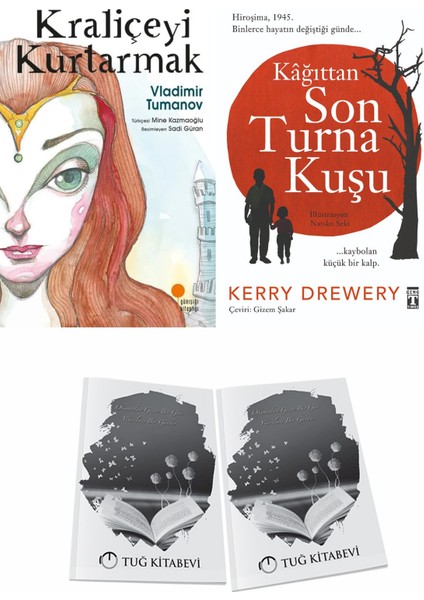 Kraliçeyi Kurtarmak ve Kağıttan Son Turna Kuşu + Hediyeli