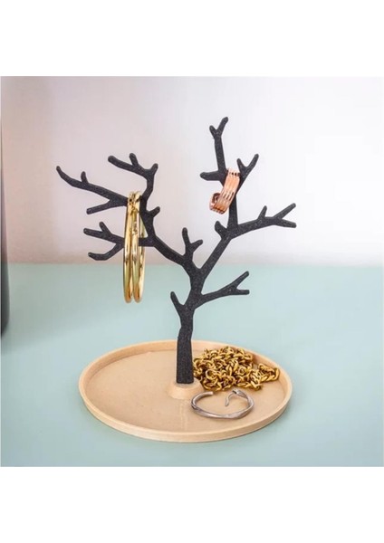 Ağaç Tasarımlı Yüzük Standı, Şık ve Kullanışlı Takı Düzenleyici