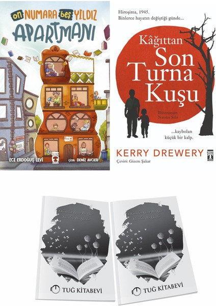 On Numara Beş Yıldız Apartmanı ve Kağıttan Son Turna Kuşu + Hediyeli