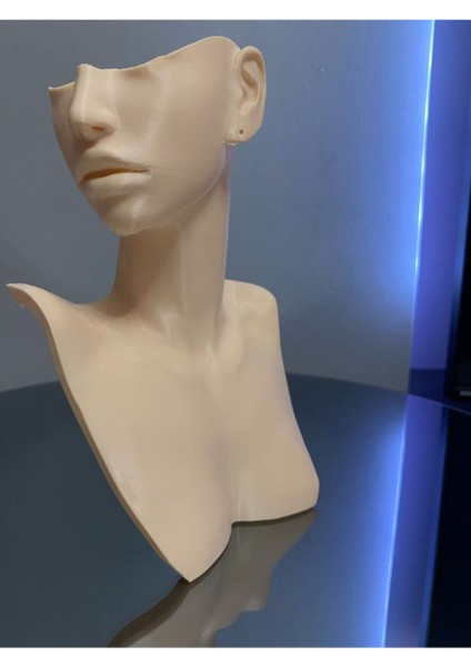 21 cm Ten Rengi Takı Standı, Kadın Figürlü Çok Renkli Organizer fiyatları