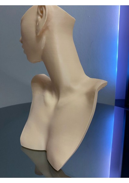 21 cm Ten Rengi Takı Standı, Kadın Figürlü Çok Renkli Organizer modelleri