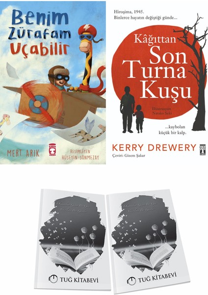 Benim Zürafam Uçabilir ve Kağıttan Son Turna Kuşu + Hediyeli
