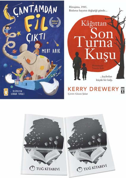 Çantamdan Fil Çıktı ve Kağıttan Son Turna Kuşu + Hediyeli