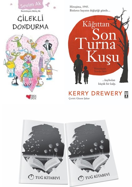 Çilekli Dondurma ve Kağıttan Son Turna Kuşu + Hediyeli