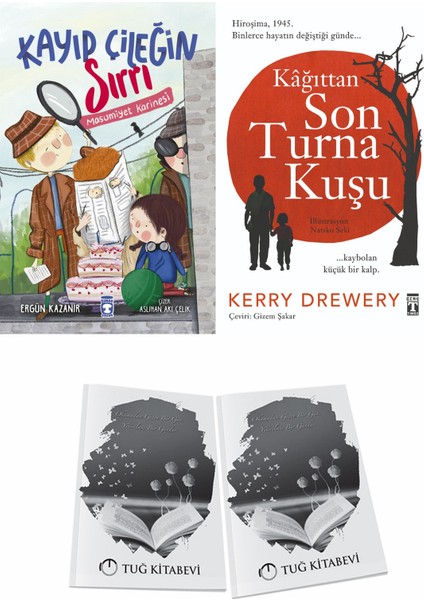 Kayıp Çileğin Sırrı ve Kağıttan Son Turna Kuşu + Hediyeli