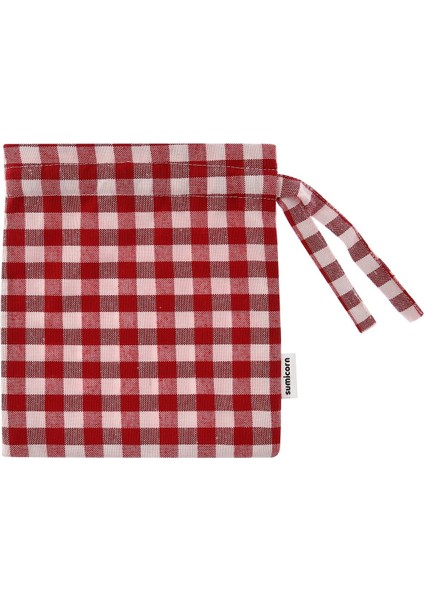 Kırmızı Pötikareli Çevre Dostu Çok Amaçlı Bez Kese ve Çanta fiyatları