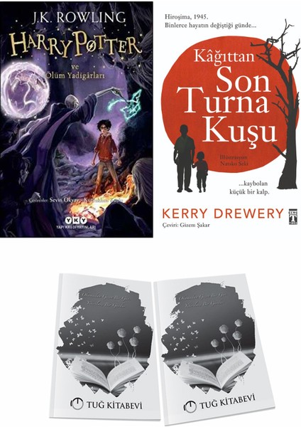 Harry Potter ve Ölüm Yadigârları ve Kağıttan Son Turna Kuşu + Hediyeli