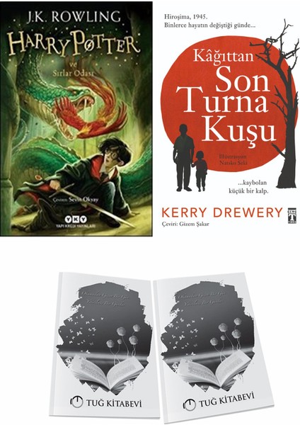 Harry Potter ve Sırlar Odası ve Kağıttan Son Turna Kuşu + Hediyeli