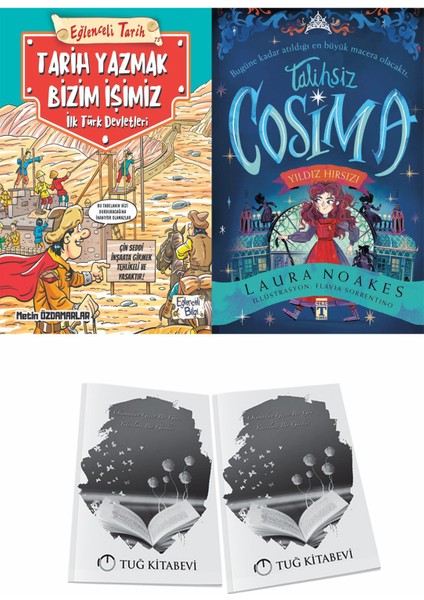 Tarih Yazmak Bizim Işimiz Ilk Türk Devletleri ve Talihsiz Cosima Yıldız Hırsızı + Hediyeli