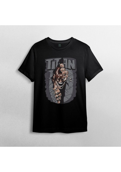 Attack On Titan Eren %100 Pamuklu Bisiklet Yaka T-Shirt Model - 3 fiyatları