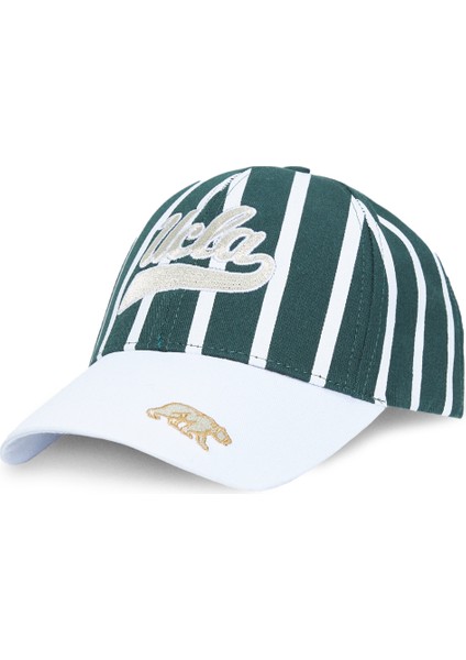 Chet Yeşil Baseball Cap Çizgili Nakışlı - Unisex Şapka