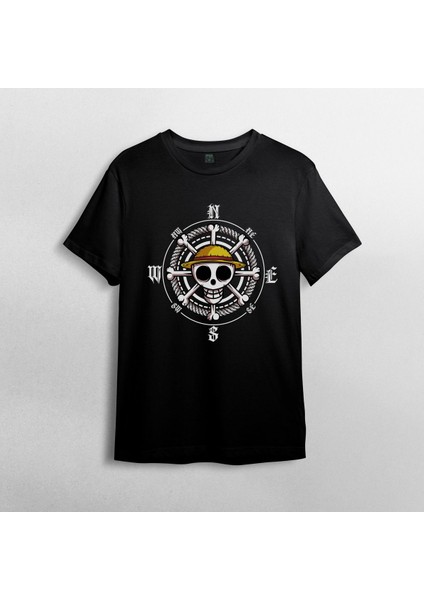 One Piece %100 Pamuklu Bisiklet Yaka T-Shirt Model - 11 fiyatları