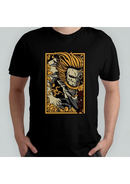 Attack On Titan Zeke Beast Titan %100 Pamuklu Bisiklet Yaka T-Shirt Model - 1