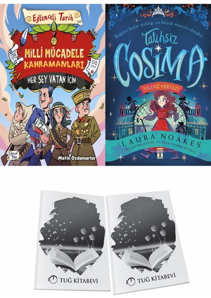 Milli Mücadele Kahramanları Her Şey Vatan Için ve Talihsiz Cosima Yıldız Hırsızı + Hediyeli