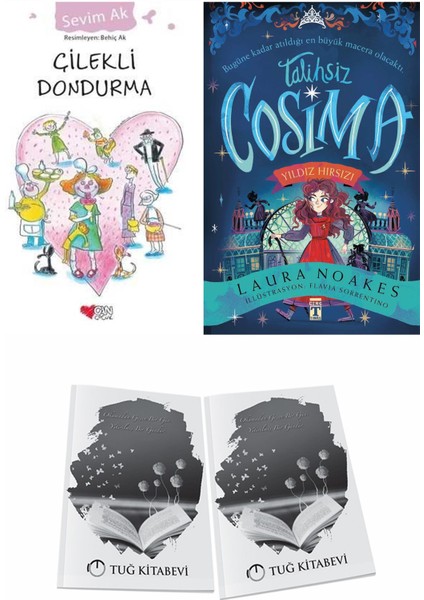 Çilekli Dondurma ve Talihsiz Cosima Yıldız Hırsızı + Hediyeli