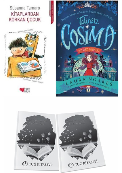 Kitaplardan Korkan Çocuk ve Talihsiz Cosima Yıldız Hırsızı + Hediyeli