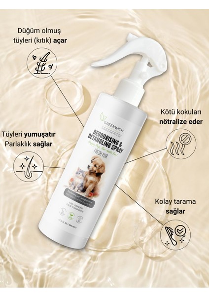 Tüy Açıcı Sprey 400 ml | Kıtık Açıcı Kolay Tarama | Tuvalet Idrar Koku Giderici | Kedi Köpek fiyatları