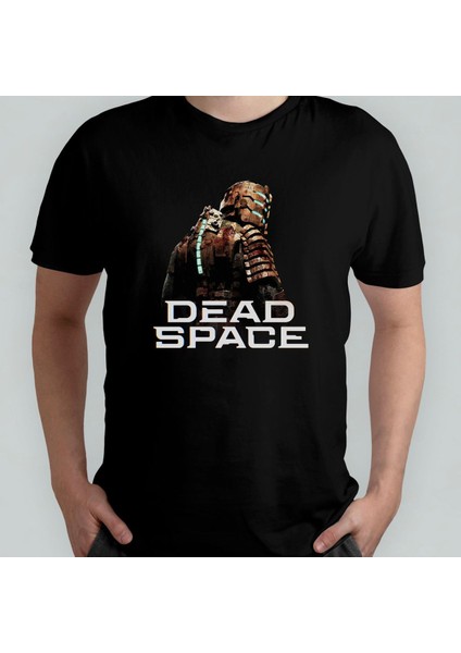 Dead Space %100 Pamuklu Bisiklet Yaka T-Shirt Model 1