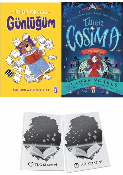 Kitap Okuma Günlüğüm ve Talihsiz Cosima Yıldız Hırsızı + Hediyeli