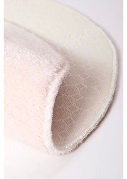 Peluş Halı Pembe Cool Yıkanabilir Oval Post Kesme Yolluk Kilim Salon Halısı Modelleri fırsatları