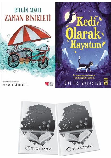 Zaman Bisikleti 1 ve Kedi Olarak Hayatım + Hediyeli