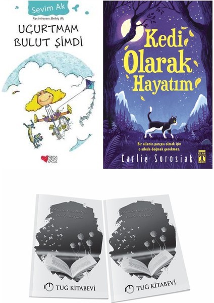 Uçurtmam Bulut Şimdi ve Kedi Olarak Hayatım + Hediyeli