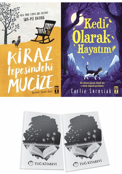 Kiraz Tepesindeki Mucize ve Kedi Olarak Hayatım + Hediyeli