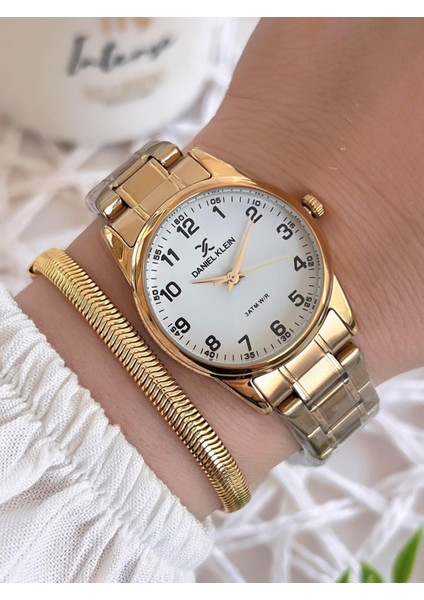 Çelik Kordon 3 Atm Suya Dayanıklı Özel Tasarım Kadın Kol Saat+Bileklik VS.BLKT.0477