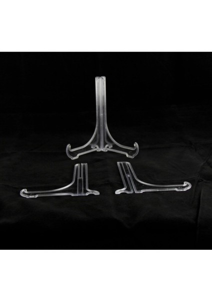 Şeffaf 12 cm Teşhir Ayağı Stand, No.2, Kullanışlı ve Şık Tasarım, 1 Adet modelleri