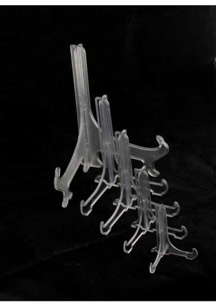 Şeffaf 12 cm Teşhir Ayağı Stand, No.2, Kullanışlı ve Şık Tasarım, 1 Adet fırsatları