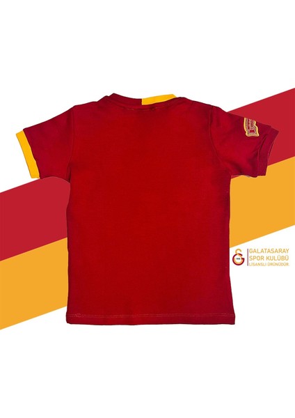 Orijinal Lisanslı 5 Yıldızlı Kırmızı Basic Çocuk T-Shirt
