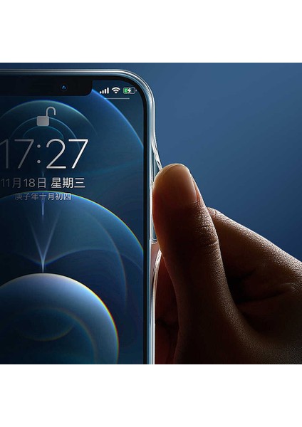 iPhone 14 Pro Max M-Safe Şarj Özellikli Kamera Çıkıntılı Silikon Kılıf