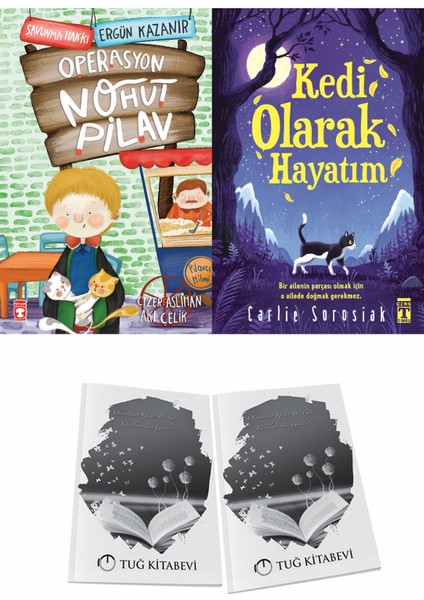 Operasyon Nohut Pilav ve Kedi Olarak Hayatım + Hediyeli
