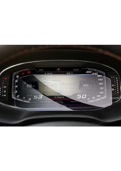 Cupra Formentor 10.25 Inç Uyumlu Ekran Koruyucu Dijital Gösterge indirimleri