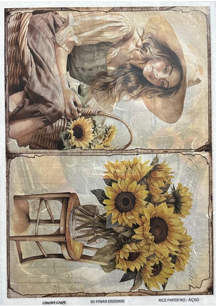 Pirinç Dekopaj Kağıdı Aç60