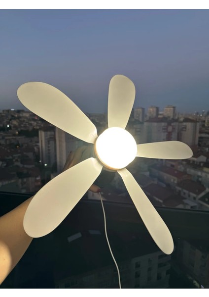 Lumify Fan LED Işıklı Vantilatör Kumandalı 3 Işıklı Fan fırsatları